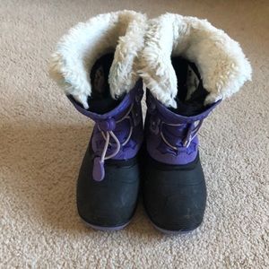 Kamik snow boots girls size 10